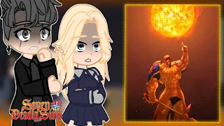 NTR Bad Ending Party React To Lihan As Escanor Seven Deadly Sins Gacha React 