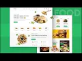 Responsive Food Restaurant Website Design Using HTML CSS SASS JAVASCRIPT - From Scratch