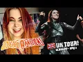 On Tour With UNLEASH THE ARCHERS – UK Tour Life | Glasgow VLOG (Part 2) 🇬🇧🔥