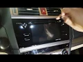 How to Update Subaru Maps Navigation Walkthrough Gen2 Headunits