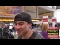 Calum Hood from 5 Seconds Of Summer talks about Snapchatting on the toilet while departing at LAX Ai