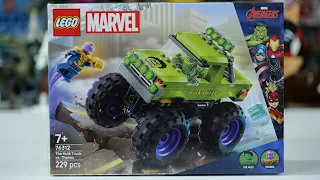 LEGO Marvel 76312 Hulk Truck vs. Thanos - LEGO Speed Build Review
