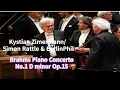 Lagu Kyristian Zimerman- Brahms Piano Concerto No.1 In D minor  0p.15/Simon Rattle\u0026Berlin Phil 2015.6.25