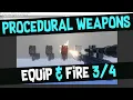 Weapon Generator inspired by Borderlands using Unity Equipping Firing Particle FX