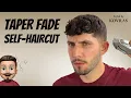 Wavy Taper Fade Self-Haircut Tutorial How To Cut Men s Hair