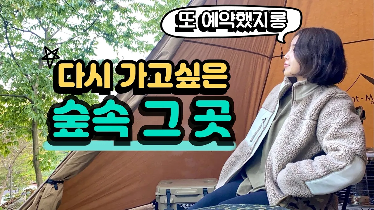여자 솔로캠핑 | 다녀와서 또 예약했어요| 서커스TC DX | 청량산나무네숲캠핑장 | 캠핑장 추천 | 가을캠핑 | 캠핑용품추천 | 간절기 캠핑 | camping | 감성캠핑 サムネイル