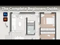 Architecture Plans in Photoshop for Beginners step-by-step