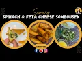 Spinach and Feta Cheese Sambousek Wrap Recipe