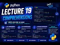 Python Tutorial for Beginners Lecture 19 Comprehensions