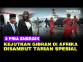 Lagu Reaksi Wapres Gibran Turun Pesawat Dikejutkan 3 Pria Beri Tarian Spesial di Afrika Selatan
