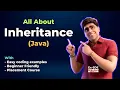 Java Inheritance in-depth concept in Hindi 2024 Placements
