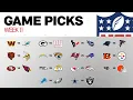 NFL Game Picks Week 11