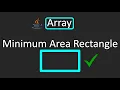 LeetCode - 939 Minimum Area Rectangle Java