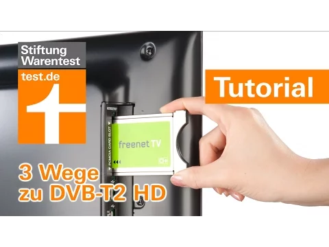 Download MP3 Tutorial: DVB-T2 HD Empfang - so geht's