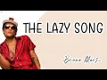 Bruno Mars The Lazy Song