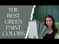 Green is in The best green paint colors for your home