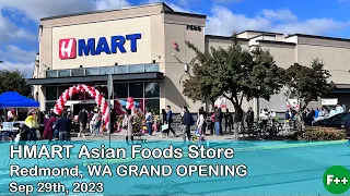 HMart Asian Foods Store - Redmond WA Grand Opening