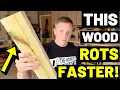 Some TREATED LUMBER Rots Faster Than Others WHAT S THE DIFFERENCE Ground Contact Vs Non-GC
