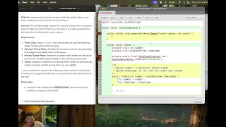 Queue Data Structure in JAVA Ticketing System Simulation pt 1