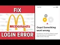 Mcdonalds App Login Not Working How to Fix McDonald s App Won t Let Me Log In
