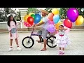 Download Lagu PAPA JUALAN BALON 😆 Drama Jualannya Diborong Sampai Habis Wkwk