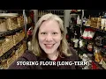 PREPPER PANTRY Safe flour storage for long-term supply