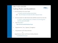 2016 10 20 14 00 The ICD 10 Freeze is Over 2017 ICD 10 CM PCS Coding updates and the Impact on Clin