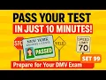 2025 New York DMV Test - SET 99 30 Practice Questions for Written Exam