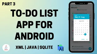 To-Do List App for Android using Java and SQLite Part 3