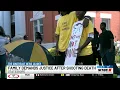 Family protests outside Bulloch County Courthouse demanding justice for Hazeion Houston