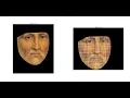 Face morphing mesh-warp algorithm Python Leonardo da Vinci to Monalisa