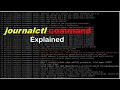 how to use journalctl command in linux explained troubleshooting linux server issues linuxtak
