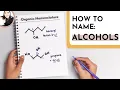 Naming Alcohols Using IUPAC Nomenclature Rules Full Tutorial