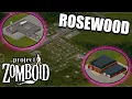 Tour of Rosewood The most MEH town in the game Project Zomboid Build 42 PT-BR