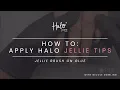 How To Apply Halo Jellie Tips Brush On Glue Nicole Dowling Pure Nails