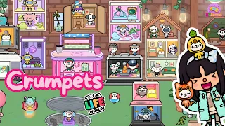 ¡Hago una CASA para 50+1 CRUMPETS! 🏡✨ Toca Boca secreto desbloqueado
