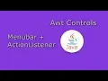 Menubar with ActionListener Developer Dost HINDI