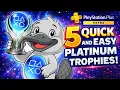 5 Easy Platinum Trophies on PS Plus Extra Quick Easy Platinums