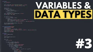 3 Data Types Variables - Beginner Python Course