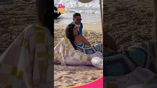 احمد عز و يارا السكري من كواليس اعلان اورنج الجديد غناء احمد سعد و بوسي 