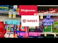 All digital Walgreens and Target haul 4 freebies 6 IBOTTA rebates Mistakes were made