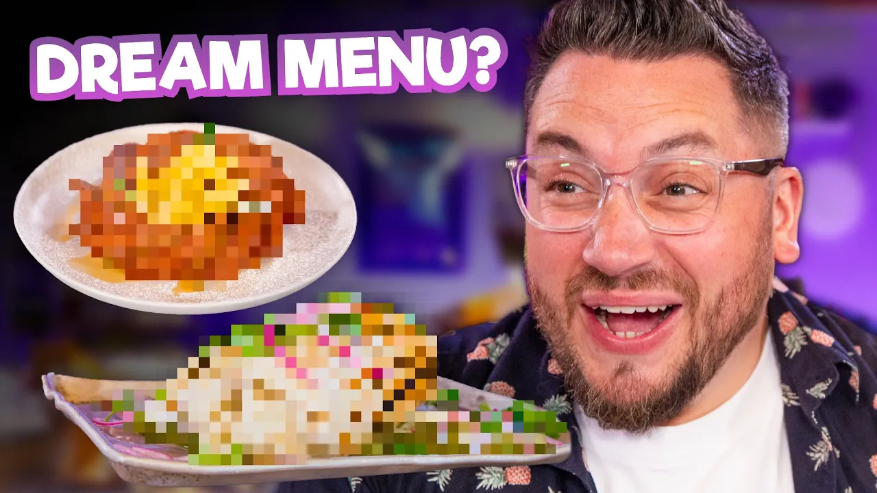 Can we Create Jamies Dream Menu from 13 Questions? (CHALLENGE)