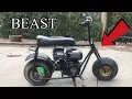 212cc MINI BIKE IS A BEAST Predator 212