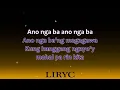 TILALUHA / HANGGANG SA HULI / NYEBE ( SB19  LYRICS )