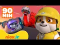 Download Lagu PAW Patrol Rubble Reports to the Lookout Tower! w/ Roxi \u0026 Marshall | 90 Minutes | Rubble \u0026 Crew