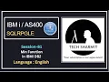 Min function in db2 sql SQLRPGLE ibmi training sqlrpgle as400 db2 db2 view