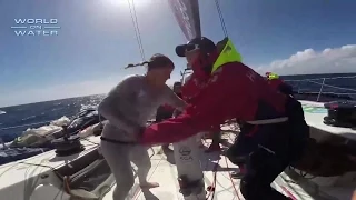 World on Water April 12.15 Global Sailing News. Volvo knock-Down, Channel Record, B2G Start more