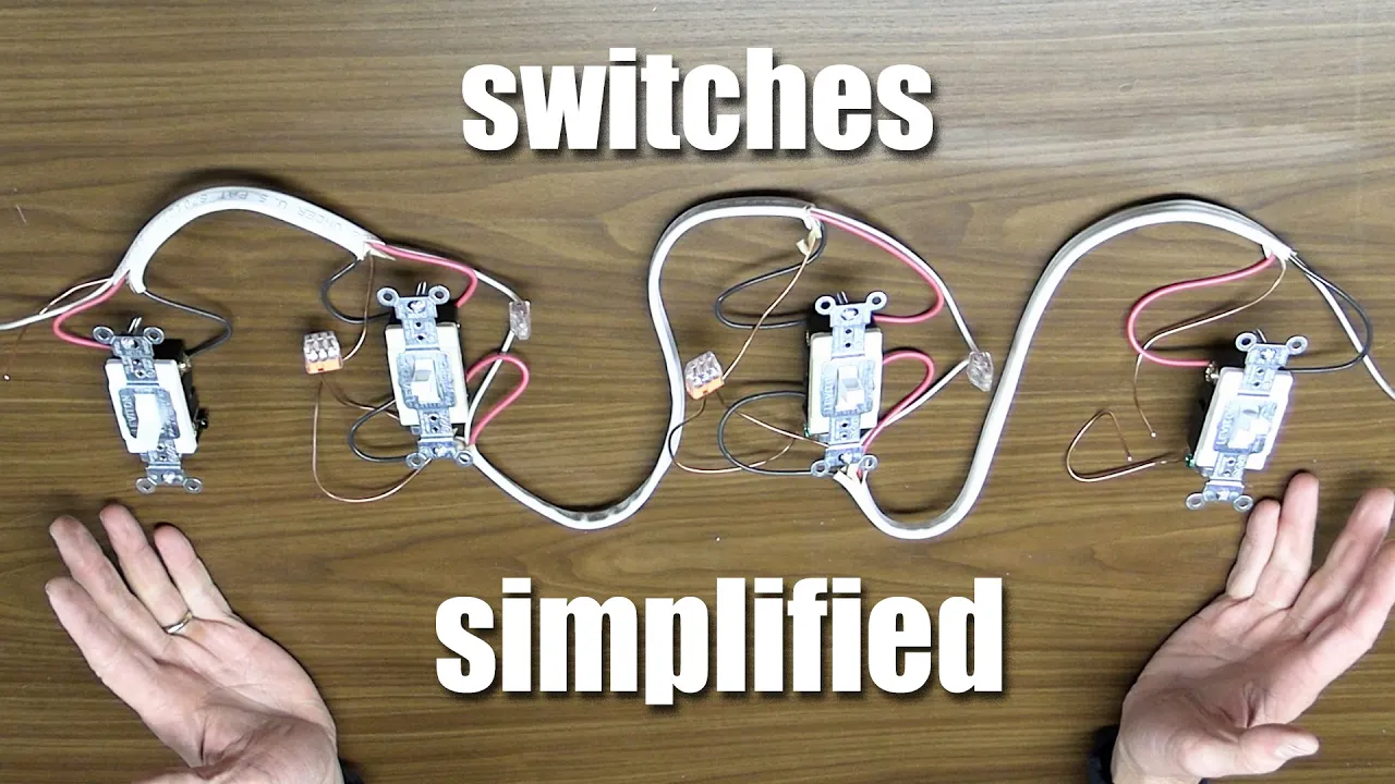 Switches Simplified | How to wire 2-way, 3-way, and 4-way switches