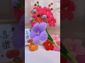 Handmade diy pipe cleaner flower tutorial