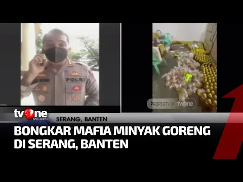 Polda Banten Bongkar Mafia Minyak Goreng, Pelaku Kemas Minyak Curah Menjadi Premium